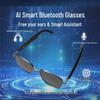 AI Bluetooth Translator Glasses: Next-Gen Sports Sunglasses with Smart Music Playback and Call Functionality.