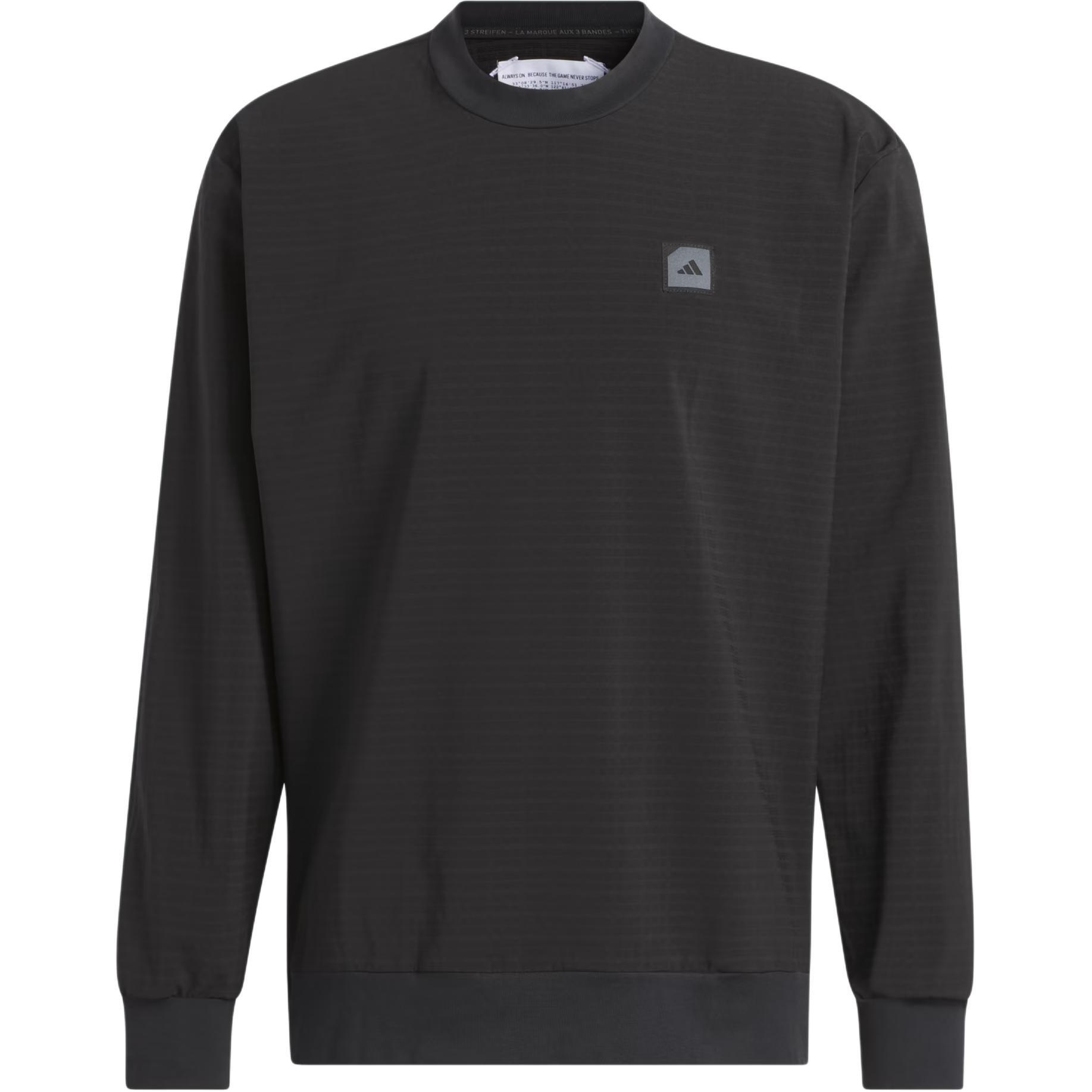 adidas Adicross Wind.RDY Crew Sweatshirt  Black  Men s IL9647 M