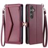 For Samsung Galaxy A17 5G/A17 4G/A26 5G Leather Case with Wrist Strap Wallet Stand Phone Cover