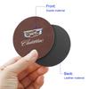 Car Water Cup Pad Non-slip Coaster Accessories For Cadillac CT5 CT6 CTS Seville ATS CT4 XTS Celestiq Ciel Escala SRX XT4 XT5 XT6 XLR ELR Elmiraj EXT