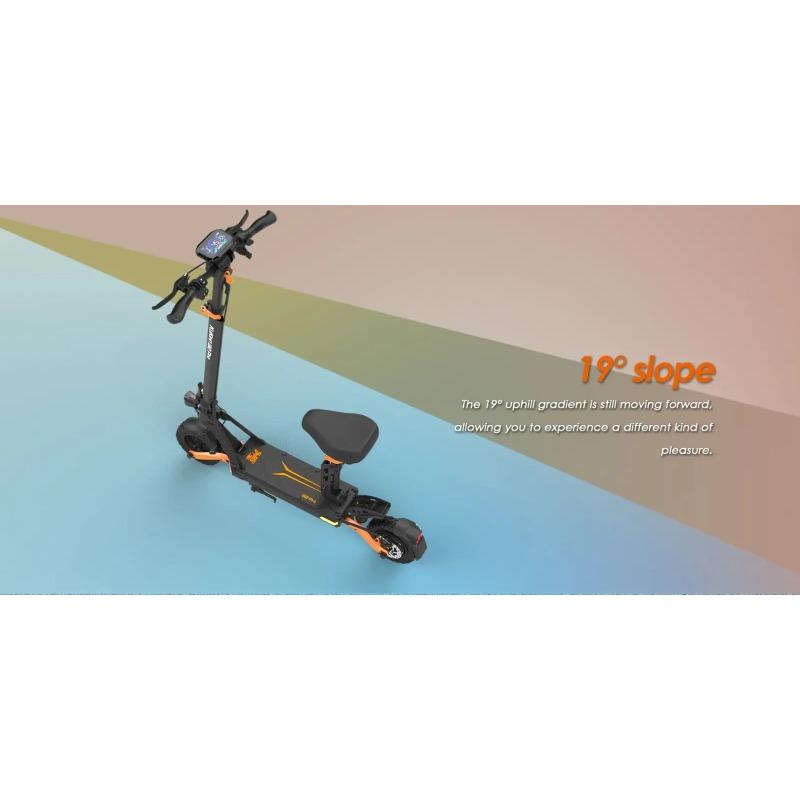 EU Kukirin G2 Pro Peak 800W 48V 15AH Electric Scooter, Maximum Speed 50KM/H, Range 60KM, 9-inch Off-road Tyres, Foldable Electri