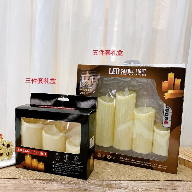 Hochwertige neuartige Teelicht-Paraffinwachs-LED-Kerzen mit Fernbedienung, Votivkerze, religiöse Aktivitäten, LED-Bougie-Kerzen