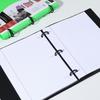 3 Ring Notebook Binder Thickened Loose Leaf Document Folder  Office Stationery Supplies