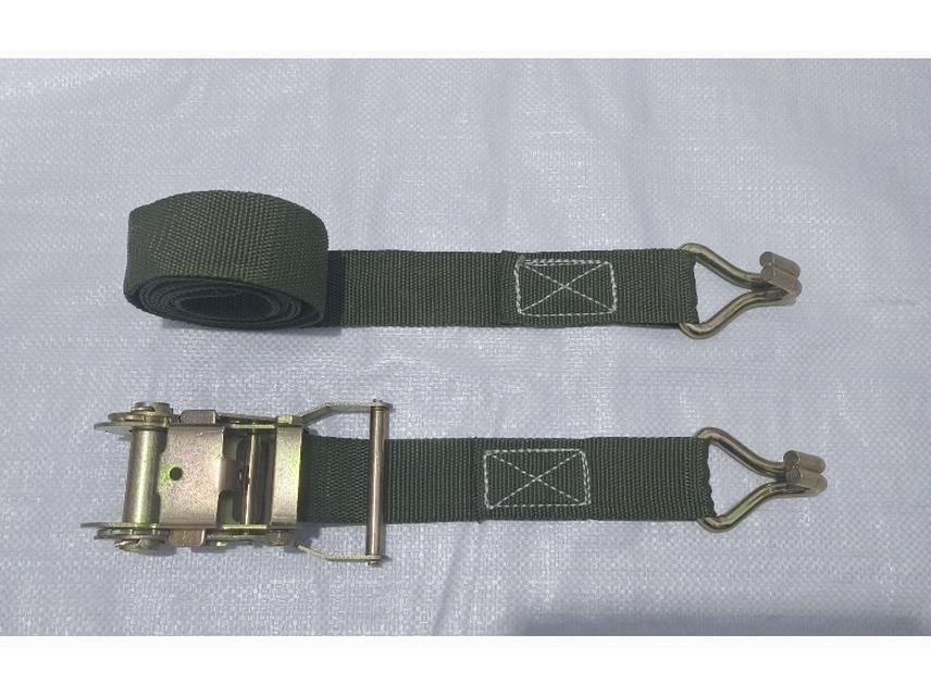 Military Green Strong Wear-Resistant Universal Ratchet Binder for Truck Cargo