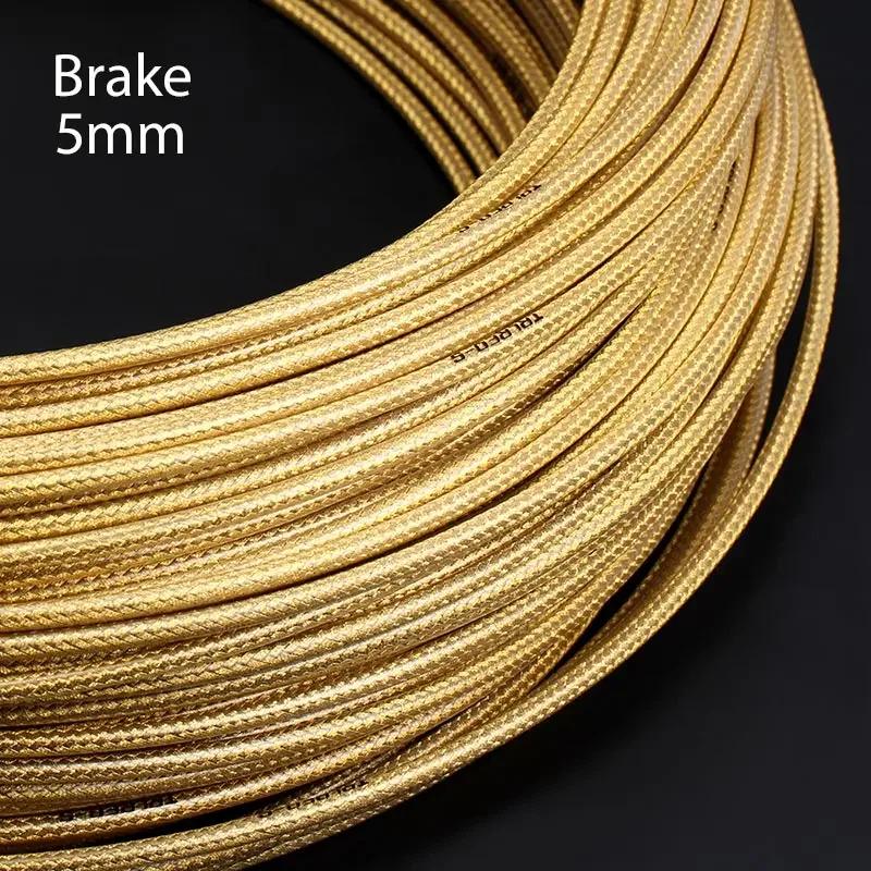 3m 5mm Bike Brake Derailleur Cable Housing Woven Line Pipe for MTB Road Bicycle Shifting and Braking Systems