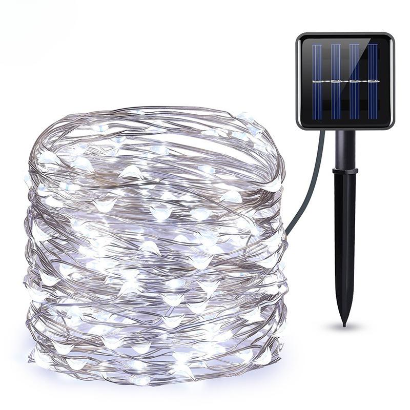 LED Solar String Light Outdoor Garden Fairy Lights Led Twinkle Waterproof Lamp for Christmas Party Decor