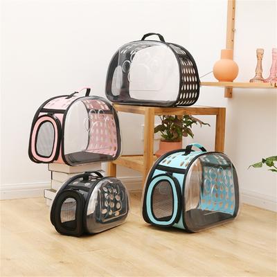 Pet Shoulder Crossbody Bag Breathable and Portable Pet Outing Cat Dog Backpack Outdoor Travel Handbag Foldable Outing Pet Bag