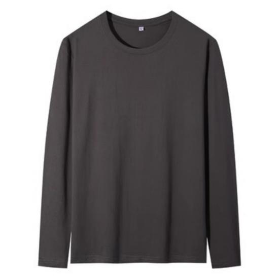 New Base Shirts 2024 Spring Summer Mens O-Neck T-Shirt Long Sleeve T Shirt Male Solid Tshirt Man Clothing Tshirt Men Tops Tees