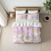 Little T-Twin S-Stars Duvet Cover Set Home Style Bedding Soft Laundry Cotton Bed 3 Piece Set Student Dormitory Gift
