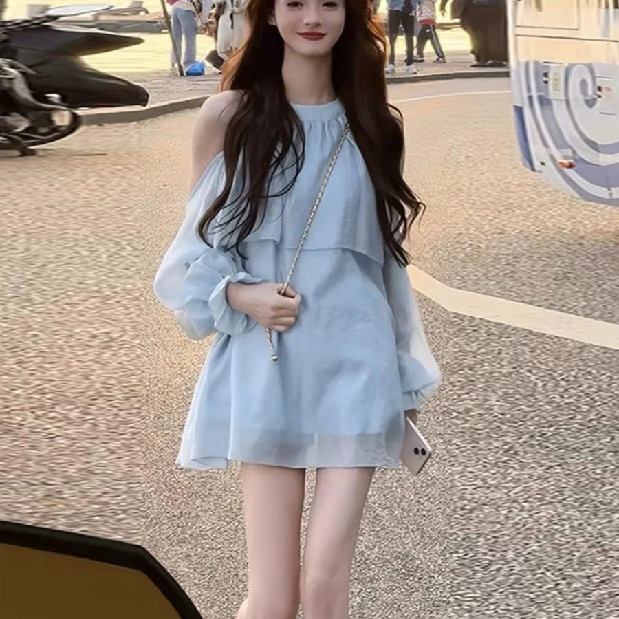 Yunnan Thailand Travel Outfit: Sanya Beach Resort Dress for Women s Photo Shoot Small
