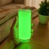 Fluoreszierender Klarplastikbecher 16oz Fassungsvermögen Leuchtende Kaffeetasse Nachtleuchtende Tasse Aktivitäten