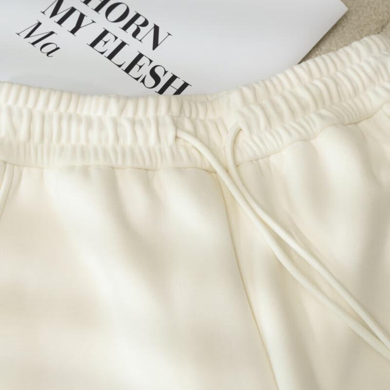 MEIYANG Thickened Warm Straight Wide-Leg Trousers