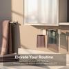 Wall Mounted Toothbrush Cup with Magnetic Holder Secure Mounting for Family Bathroom Efficient Organization