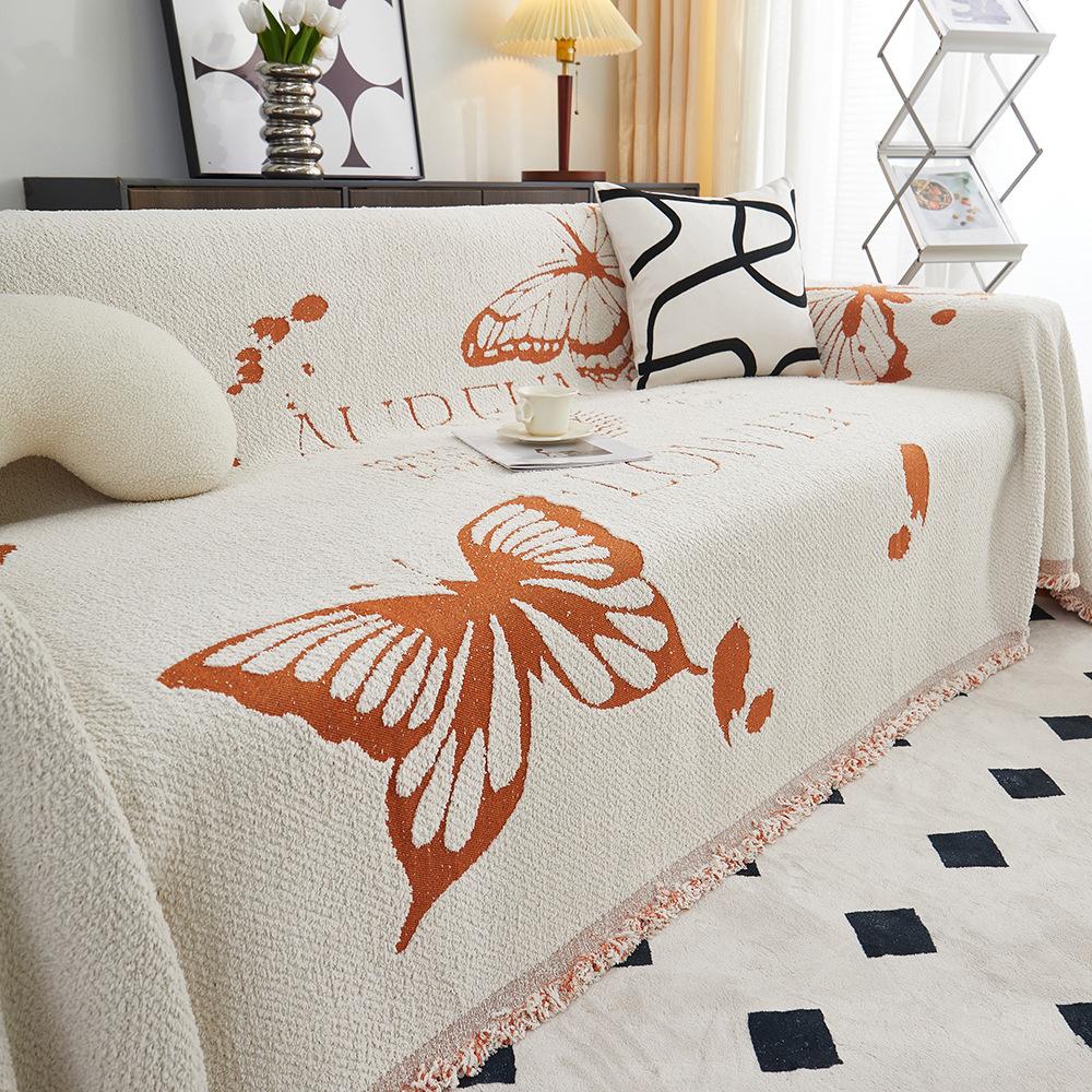 

Полубархатный винтажный американский стиль, диванное полотенце, подушка, одеяло, универсальный чехол, полотенце, чехол для дивана, чехол для дивана, тканевый чехол высокого качества 180X130