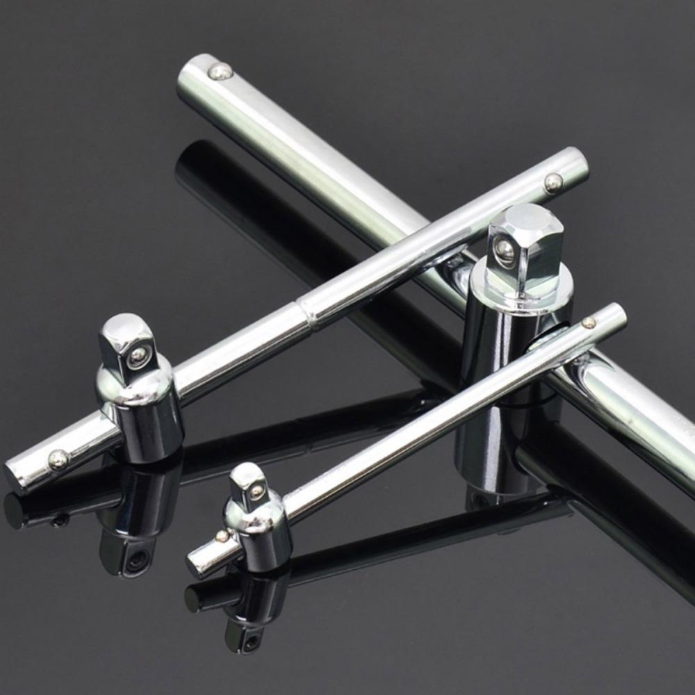 Multifunkční posuvná T-rukojeť 1/4" 3/8" 1/2" HCS s ráčnou 115-250mm