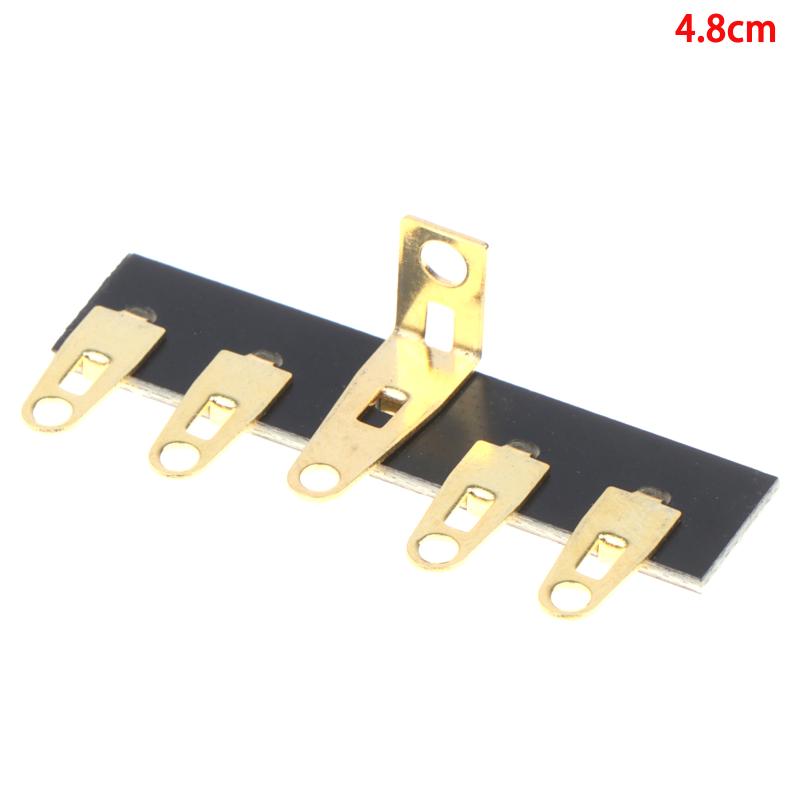 1 Pcs Ampmart 3-10Pins Tag Strip Gold Pins Plated Audio Strip Tag Board ,For Guitar Amplifiers Hifi Diy