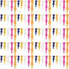 100pcs Assorted Colors Driving Range Tees Plastic Material Assorted Golf Tees  For Beginners
