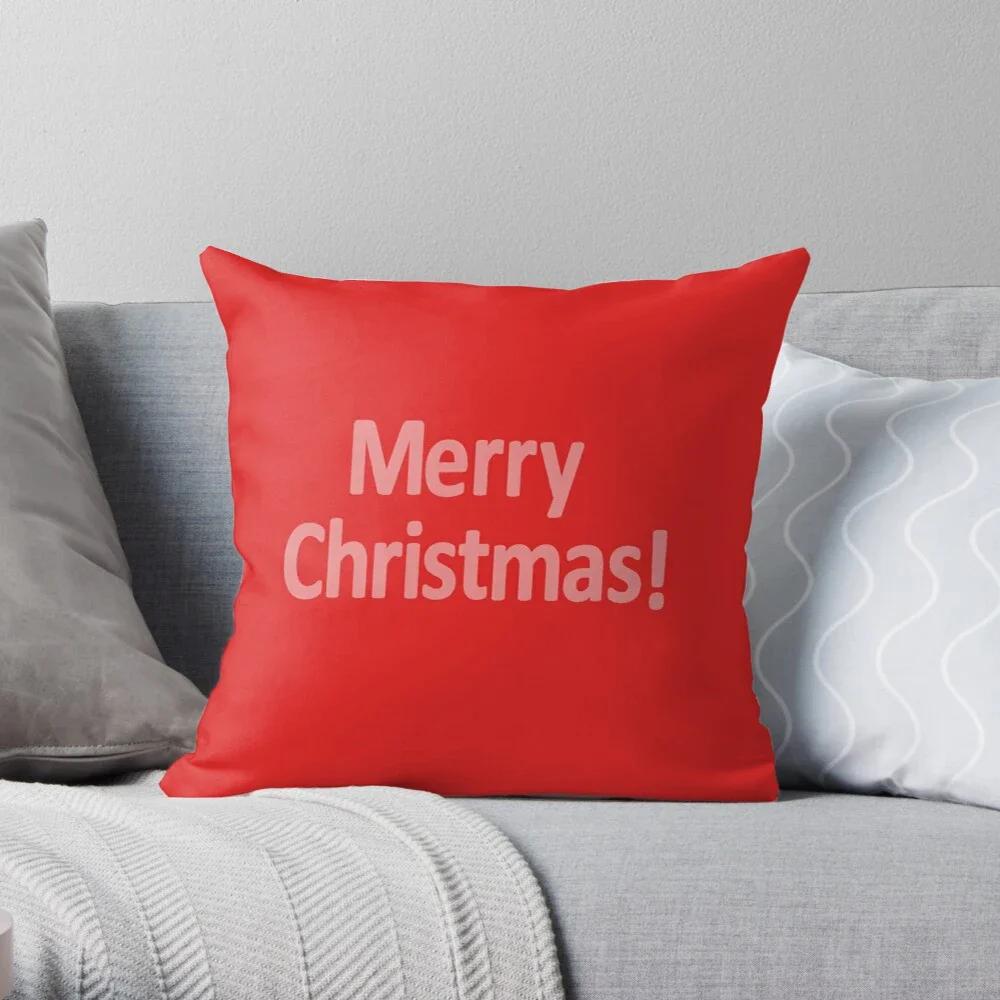 Merry Christmas Decorative Home Pillow Case Cushion Covers Autumn Nordic  Color Modern Living Room Sofa House Bed