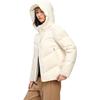 Anta Champion Allwetter-Serie Kapuzen-Vielseitig Einfarbig Sport Reißverschluss Lässige Kurze Daunenjacke Damen Oberbekleidung 162540907-2