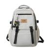 2023 Trendy Nylon Korean-Style Backpack for College Students: Large Capacity Men's and Women's Casual Travel Bag.