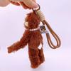 20cm Cute Little Monkey Pendant Plush Doll Animal Hanging Plushies Doll Bag Pendant Soft Stuffed Backpack Keychain Plush Dolls