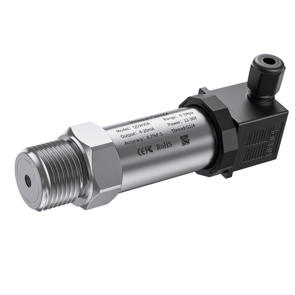 0-1Mpa 0-1.6Mpa 0-2.5Mpa Smart Pressure Transmitter 0-60Mpa To 4-20mA 0-10V 0-5V RS485 G1/4 Water Fuel Diesel Pressure Sensor