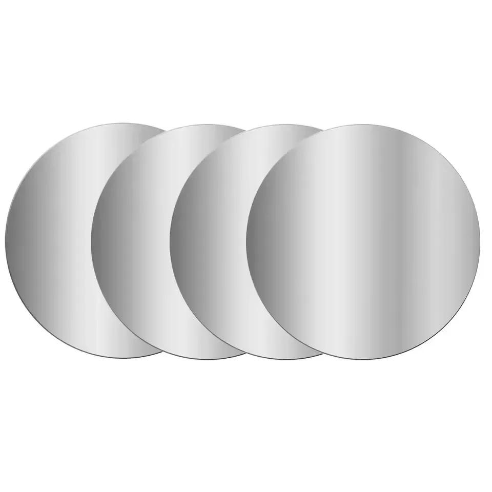 Xiaomi 1-5PCS 8CM Magnetic Metal Plate Disk for Mobile Phone Tablet Universal Self Adhesive Iron Disk Patch Sticker for Magnetic Holder