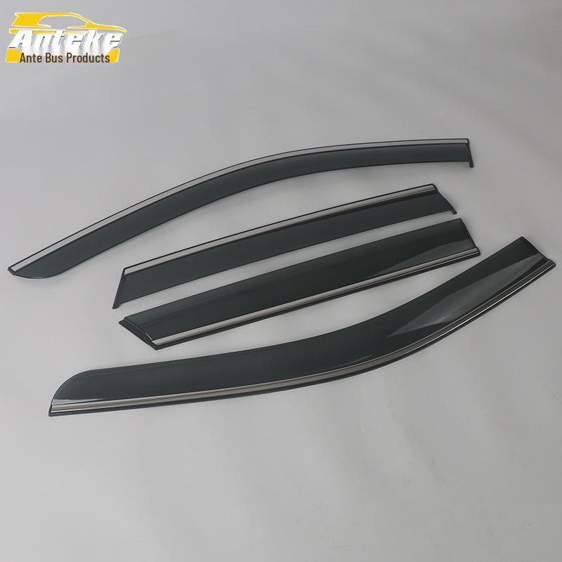 Cadillac LYRIQ 2022 Stainless Steel Rain Guards & Sun Visor Trim