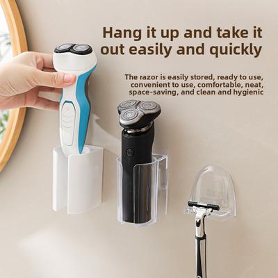 Beauty Device Shaver Drain Hole-free Wall-hanging Shelf