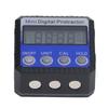 Digital Inclinometer Magnetic 360 Degrees  4 Units Portable Digital Angle Gauge for Angle Measurement Blue
