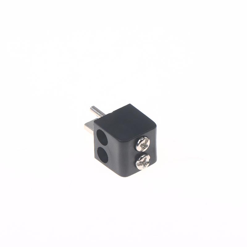 2/6 Stück Schraubklemmenblock-Steckverbinder 2-polig Din Hi-Fi-Lautsprecher-Stecker Steckverbinder Rot Schwarz Elektrogeräte-Stecker Steckverbinder