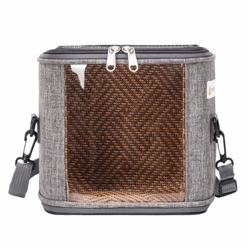 Handheld Hamster Travel Carrier Clear View Guinea Pig Carry Bag Chinchilla Outdoor Cage  Parrot