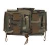 [PHOENIX IKKI] Compact Pouch Bag with Removable Inner Pouch, Molle Compatible, Belt Loop, Emergency First Aid, First Aid, Medical, Emergency, CP Camou