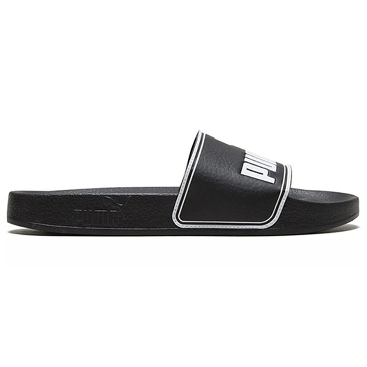 New PUMA Leadcat Slide 'Black White' 360263-01