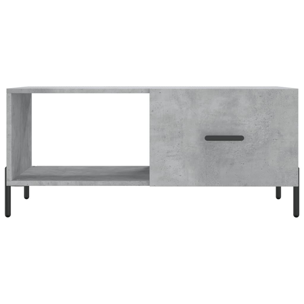  Coffee Table, Concrete Grey, 90x50x40 Cm