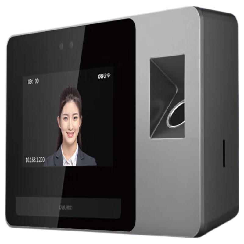 

Deli D65C Smart Facial Recognition Time Clock CN plug (adapter included)