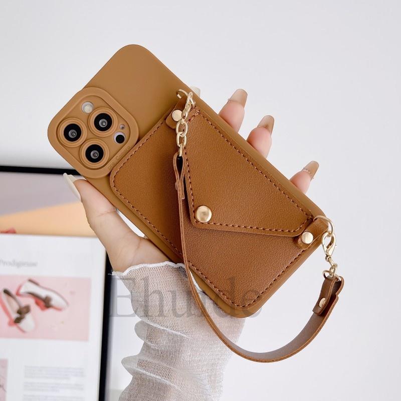 Handtasche Handgelenkriemen Hülle Für OPPO Realme 10 C53 C55 C31 C33 C35 Reno 11 8 7 6 5 Find X5 X3 Stoßfest Geldbörse Karten Hülle aus Silikon