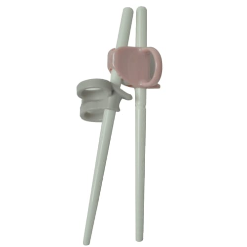 Aoba Combi Chopsticks, First Chopsticks, Pink, for Right-Handed People, Helps Children to Eat Correctly, Dishwasher Safe, Conbi Training Chopsticks