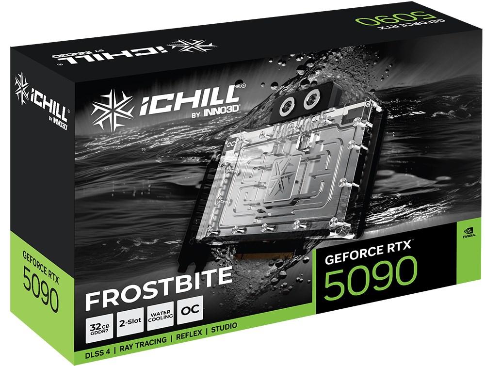 Tarjeta gráfica Inno3d rtx 5090 ichill frostbite