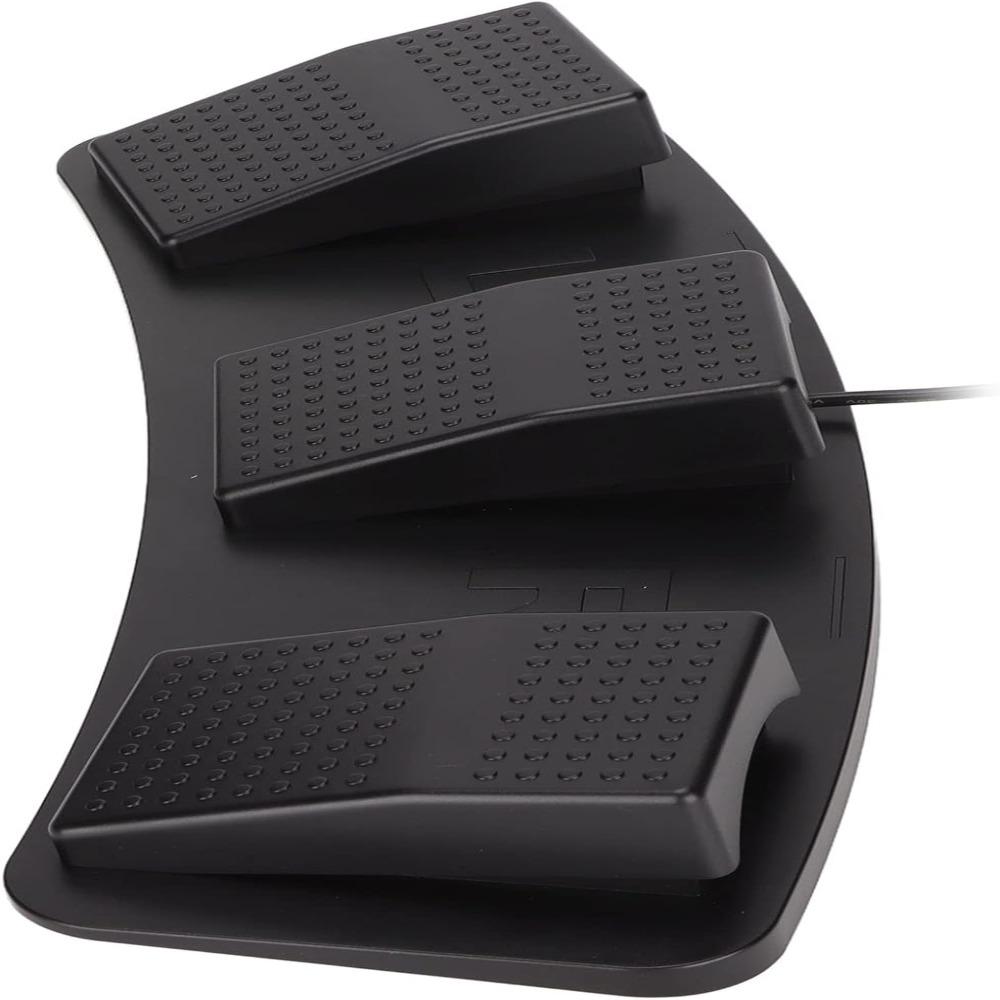 3-Key Design Triple Foot Pedal USB Connection Programmable Foot Pedal For Video Game