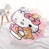 Hello Kitty,Bow Automatic Folding Umbrella-Simple 8-Rib Design, Bright Cartoon Pattern, Durable Iron Frame, Suitable For Travel, Outdoor, Be