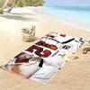 Tom Brady Print Beach Towel, Large Soft Quick Dry Towel for Beach Camping Swimming
