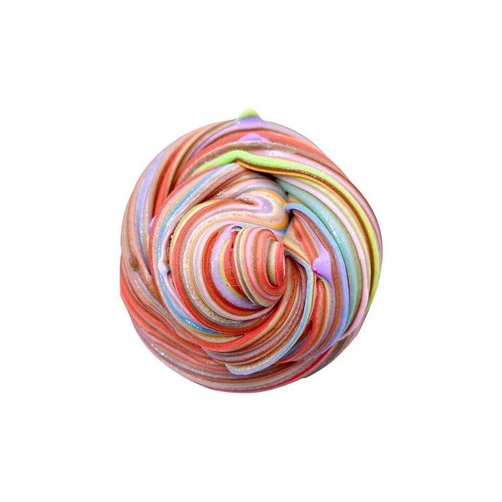 Cotton Mud Clay, DIY Fluffy Slime Fruit Dish Slime Vegetable Cake Fruit Platter Slime Children's Intellectual Toys Gifts Non-Stick 200ml