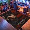 Creepy Doll Haunts Scream Fest carpet Suitable for all seasons Home Decor Dormitory decoration Bathroom mat Christmas gifts
