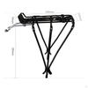 Bike Rear Carrier Rack Bicycle Pannier Mounted Holder Stand Luggage Cycling Equipment Distance