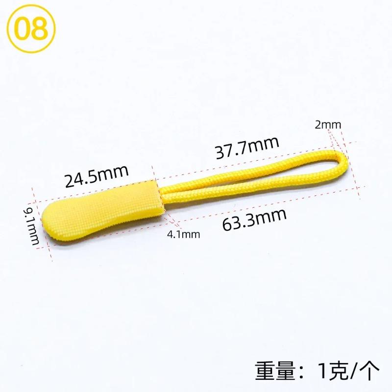 20Pcs TPU Environmentally Friendly Zipper Head Replacement Clip Broken Buckle Fixer Zip Cord Bag Suitcase Tent Zipper Head