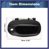 Car Exterior Door Handles Front Right for Hyundai H1 STAREX 1998-2007 Black