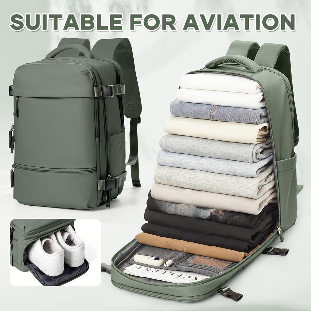 Ryanair Cabin Bags 40x20x25 Underseat Travel Backpack Cabin Bag Hand Luggage Carry On Backpacks Casual Daypack Shoes Compartment