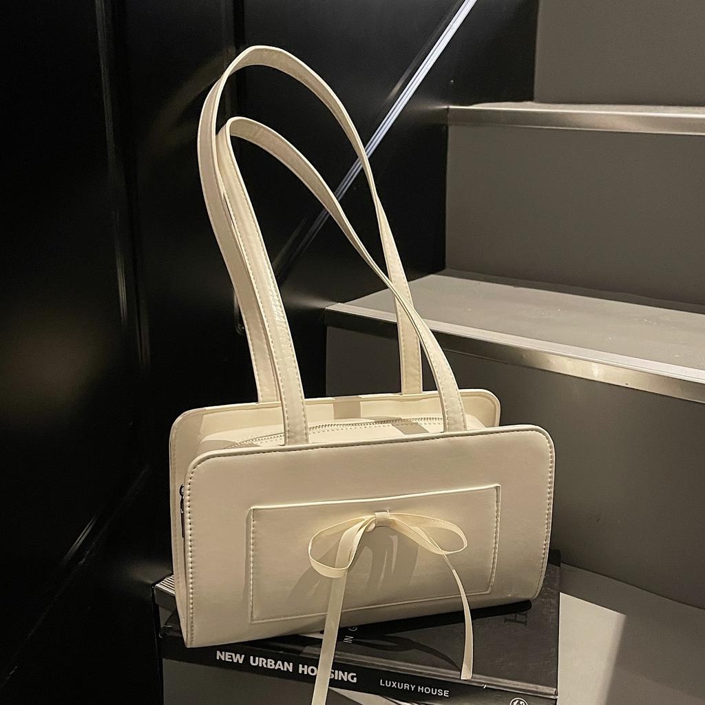 Bag Women's Bag New Fashion Bow Tote Bag Portable Commuter Bag