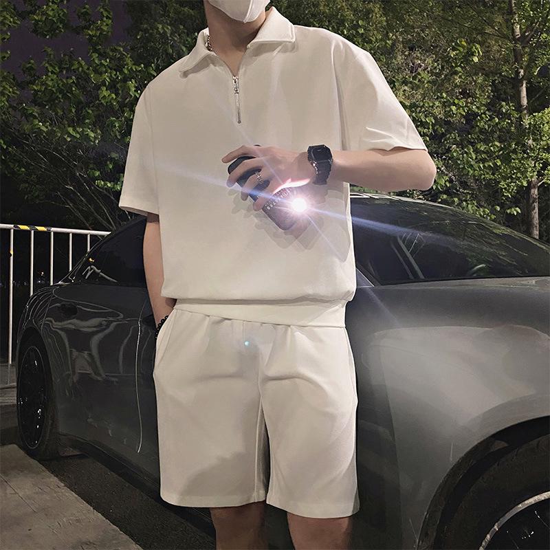 2024 Herren Trendiges Kurzarm-Poloshirt: Sommerliche Freizeit-Sportbekleidung
